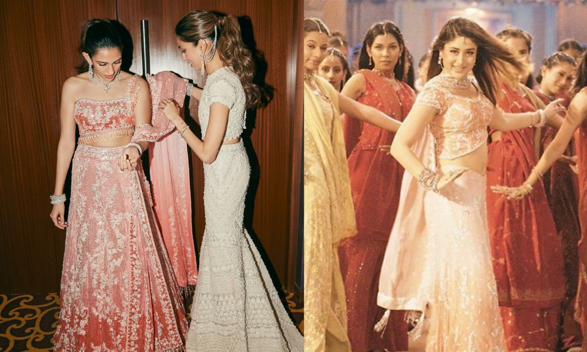 Shloka Mehta Recreates Kareena Kapoor's Look From K3G Song Bole Chu