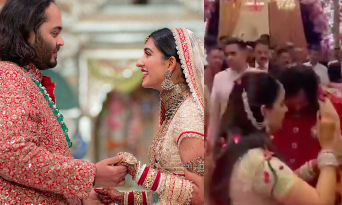 Anant Ambani, Radhika Merchant Wedding: Isha Ambani Welcomes Newly Weds Home With Tilak And Flowers