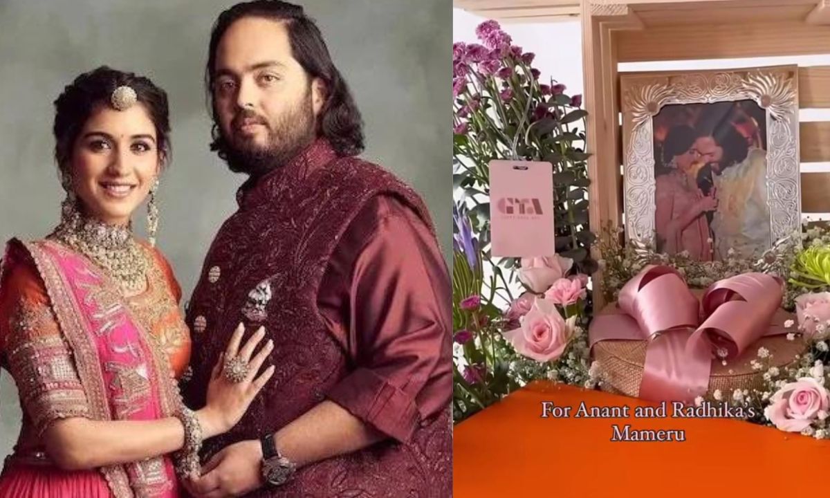 Anant Ambani, Radhika Merchant’s Mameru Ceremony Gift Hamper Comes With Silver Shrinath Ji And Hermes Packaging! Anant Ambani, Radhika Merchant’s Mameru Ceremony Gift Hamper Comes With Silver Shrinath Ji And Hermes Packaging!