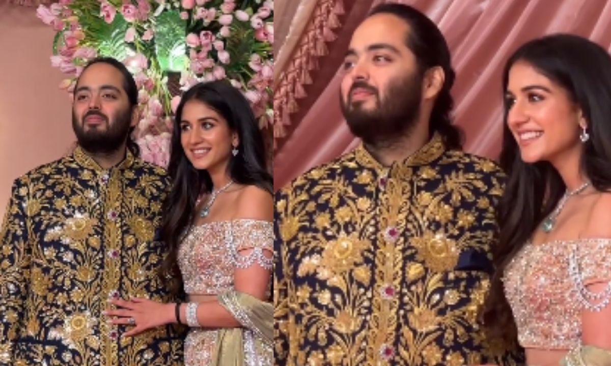 Radhika Merchant, Anant Ambani Dazzle In Abu Jani Sandeep Khosla Outfits For Sangeet. It Has Real Gold, Crystals! Radhika Merchant, Anant Ambani Dazzle In Abu Jani Sandeep Khosla Outfits For Sangeet. It Has Real Gold, Crystals!