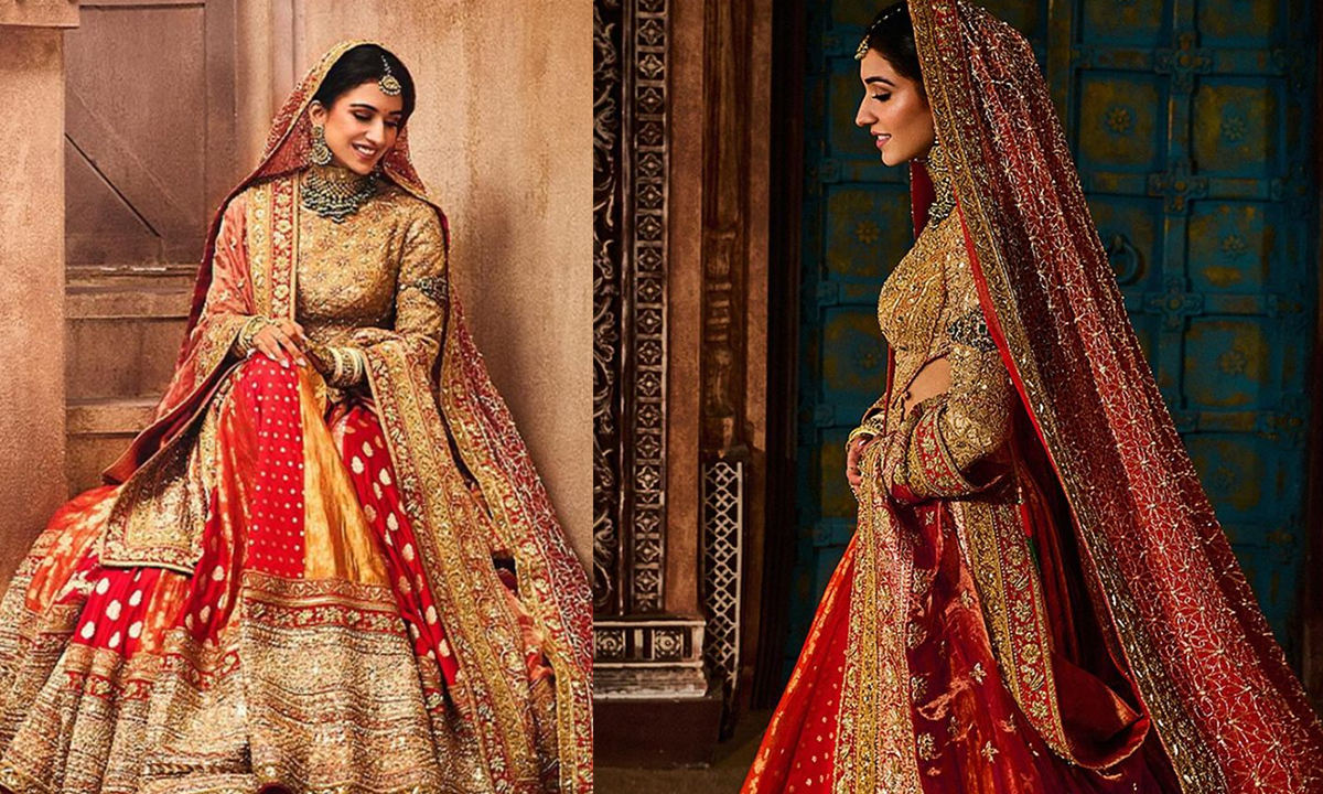 Bride Radhika Merchant’s Manish Malhotra Lehenga For Vidai Pays Homage To Her Gujarati Roots Bride Radhika Merchant’s Manish Malhotra Lehenga For Vidai Pays Homage To Her Gujarati Roots