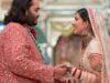 Anant Ambani And Radhika Merchant Are All Smiles In Video From Varmala Ceremony
