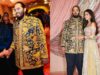 Anant Ambani Shines In Real Gold Outfit With Ruby Brooch At Sangeet