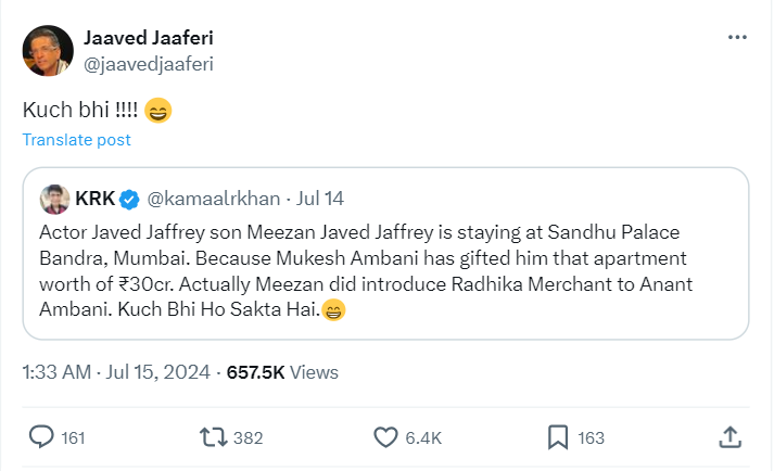 Was Meezan Gifted A 3O Crore Flat By Mukesh Ambani For Introducing Anant, Radhika? Here’s What We Know