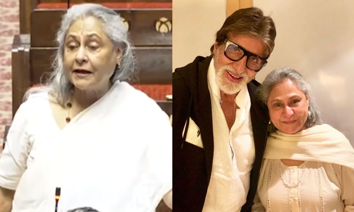 Jaya Bachchan Expresses Displeasure After Being Addressed As Amitabh Bachchan’s Wife In Parliament Jaya Bachchan Expresses Displeasure After Being Addressed As Amitabh Bachchan’s Wife In Parliament