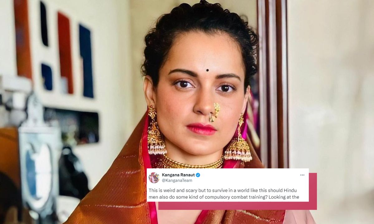 Kangana Ranaut Calls Muharram Video Weird And Scary, Asks Hindu Men To Get Training To Survive Kangana Ranaut Calls Muharram Video Weird And Scary, Asks Hindu Men To Get Training To Survive