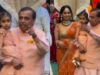Mukesh Ambani Bonds With Isha Ambani’s Daughter At Mameru Ceremony. It’s A Cute Moment!