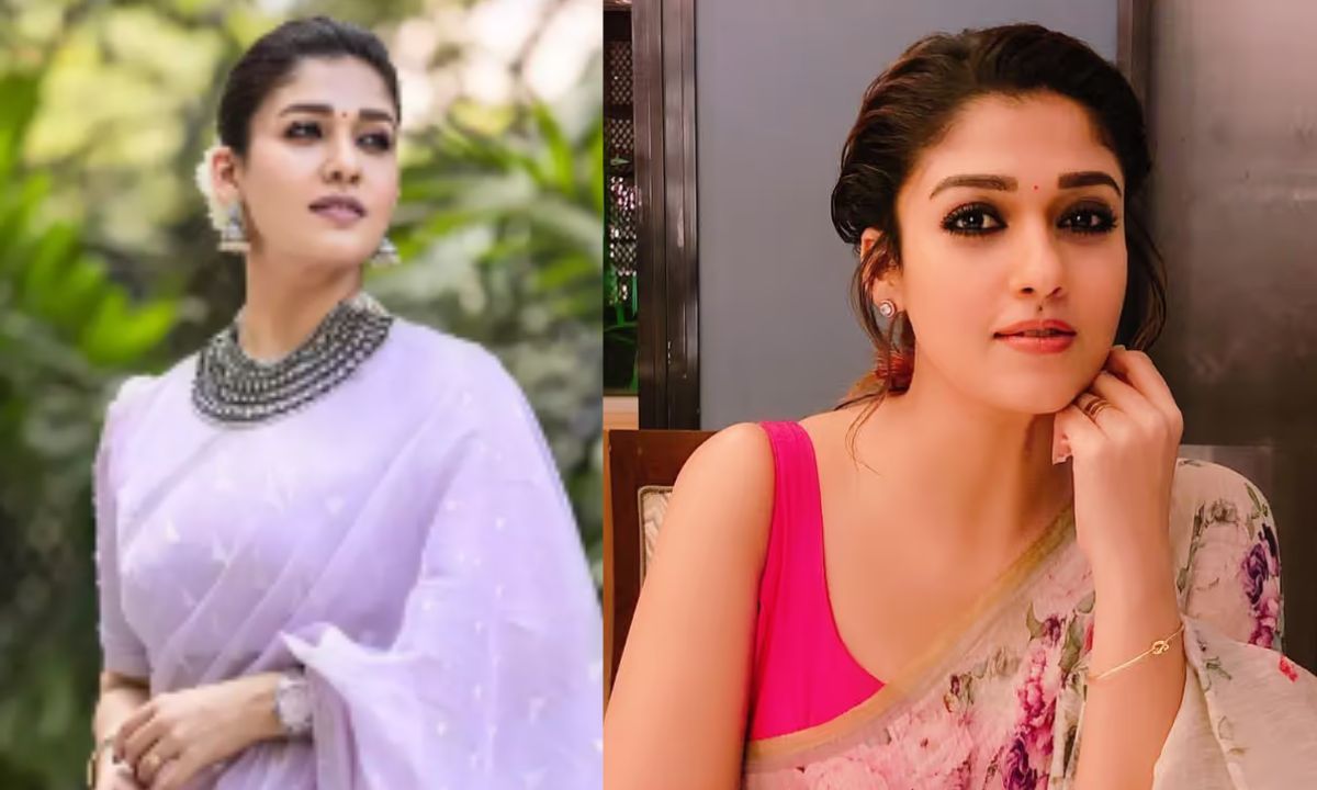 nayanthara-saree-looks-simple-colours-cotton-chiffon-style
