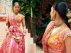From Real Zari Work To Navratri Shlokas, Unmissable Details Of Radhika Merchant’s Lehenga For Mameru Function