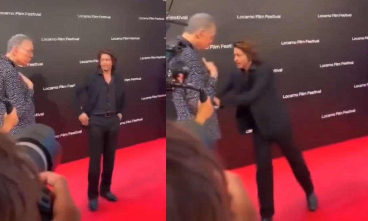 Did Shah Rukh Khan Push An Old Man At The Locarno Film Festival Red Carpet? The Internet Is Divided!