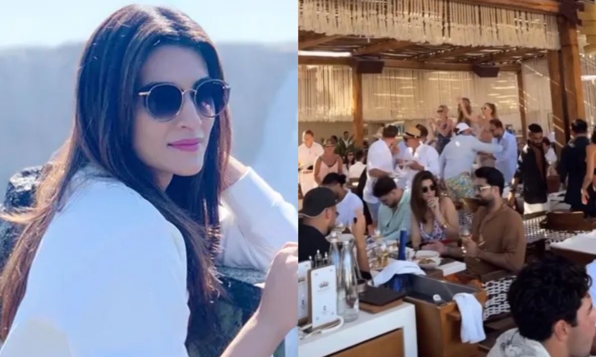 Internet Is Busy Spotting Kriti Sanon Vaping And Smoking On Her Greece Vacation Instead Of Doing Something Productive!