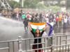 Kolkata Nabanna Protest: Police Use Tear Gas Shells, Water Cannon On Protestors