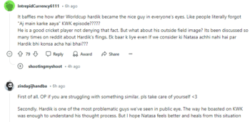 hardik-pandya-cheated-natasa-stankovic-liked-cheating-emotional-abuse-reels-reddit-reacts