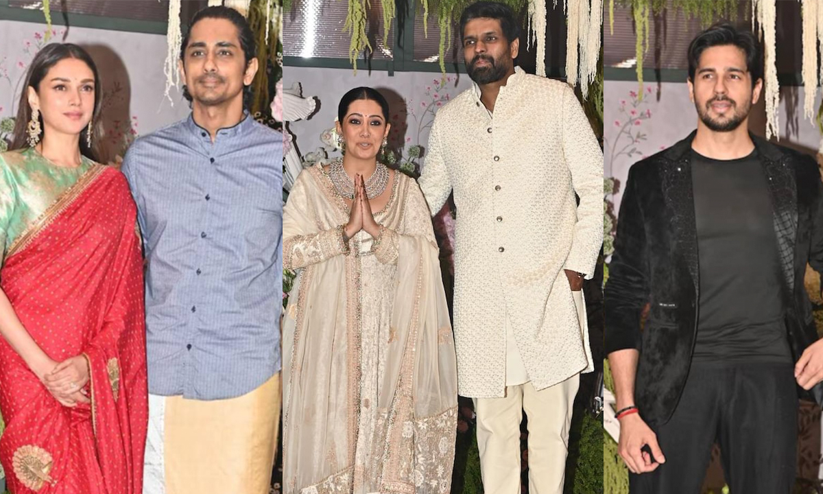 From Aditi Rao Hydari, Siddharth To Sara Tendulkar And Family: Who Wore What At Stylist Eka Lakhani’s Engagement? From Aditi Rao Hydari, Siddharth To Sara Tendulkar And Family: Who Wore What At Stylist Eka Lakhani’s Engagement?