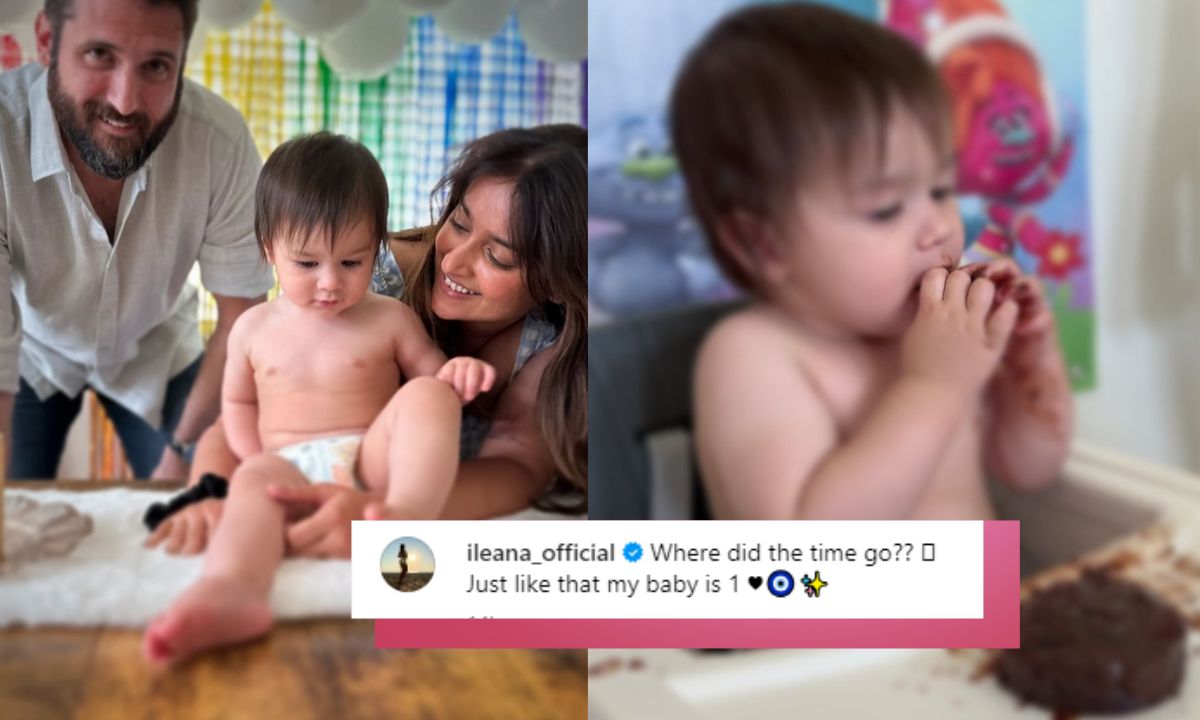 Ileana D’Cruz Shares Adorable Pictures From Son Koa Phoenix Dolan’s First Birthday