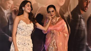 Rekha Hugs Janhvi Kapoor, Kisses Her Poster At Ulajh Screening. It's Melting Our Hearts!