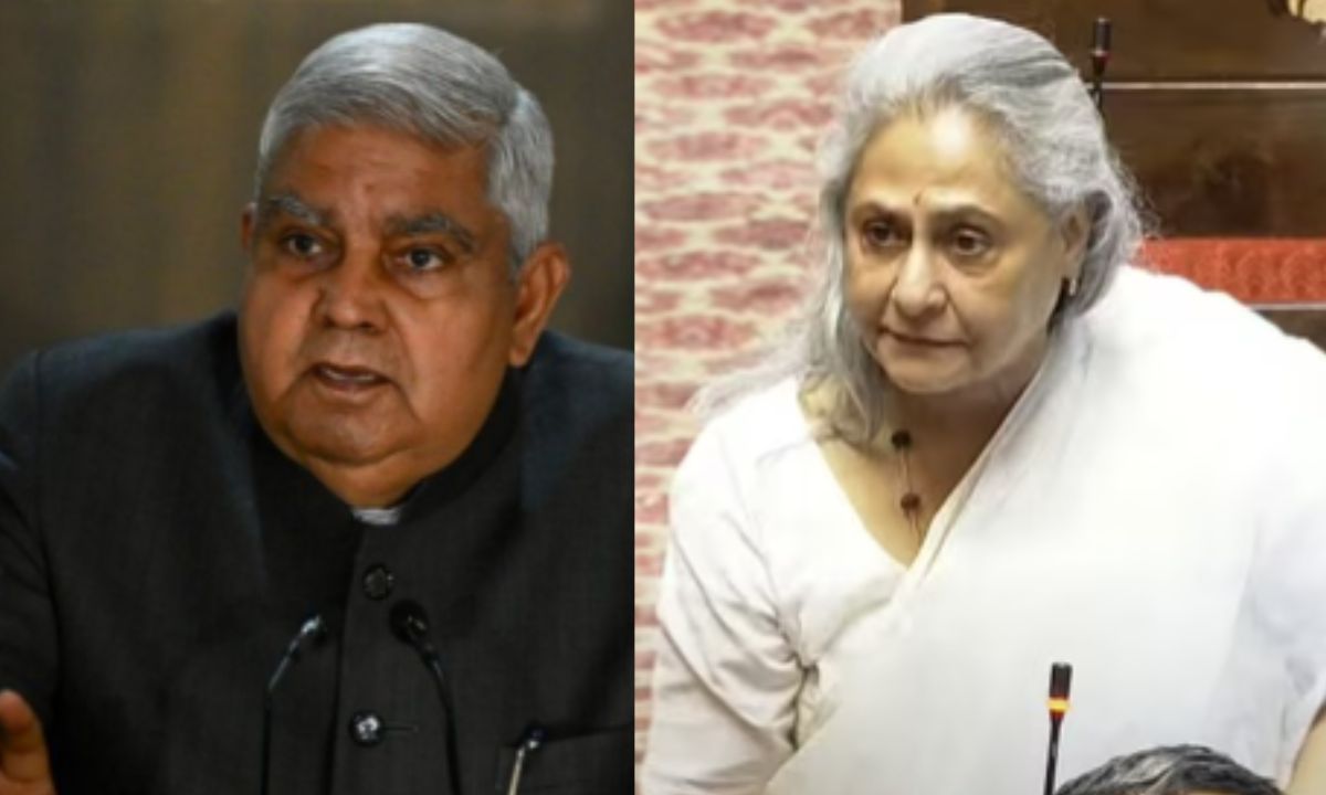 Jaya Bachchan Introduces Herself As “Jaya Amitabh Bachchan” In Parliament, VP Jagdeep Dhankar’s Reaction Wins Hearts! Jaya Bachchan Introduces Herself As “Jaya Amitabh Bachchan” In Parliament, VP Jagdeep Dhankar’s Reaction Wins Hearts!