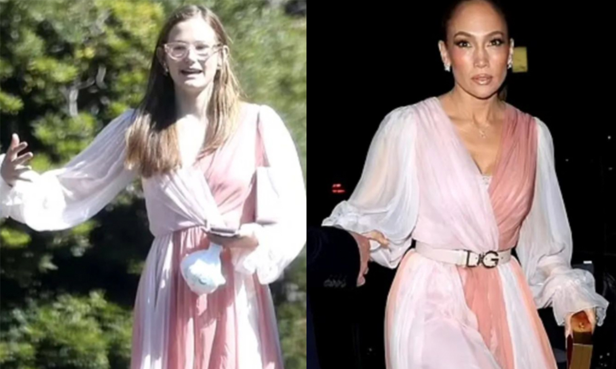Did Ben Affleck’s Daughter Violet Borrow Step Mom Jennifer Lopez’s Dress? Here’s Why We Think So!