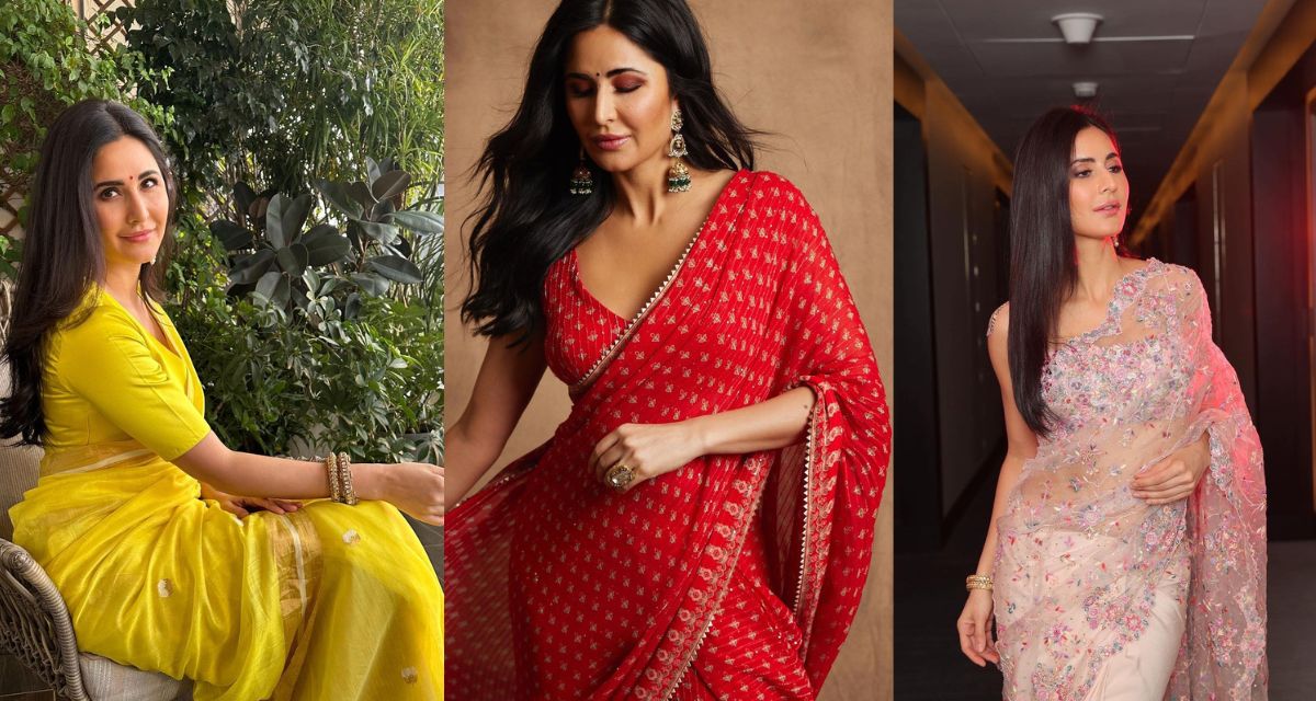 katrina-kaif-saree-looks-traditional-silk-semi-crepe-fashion-ethnic-wear