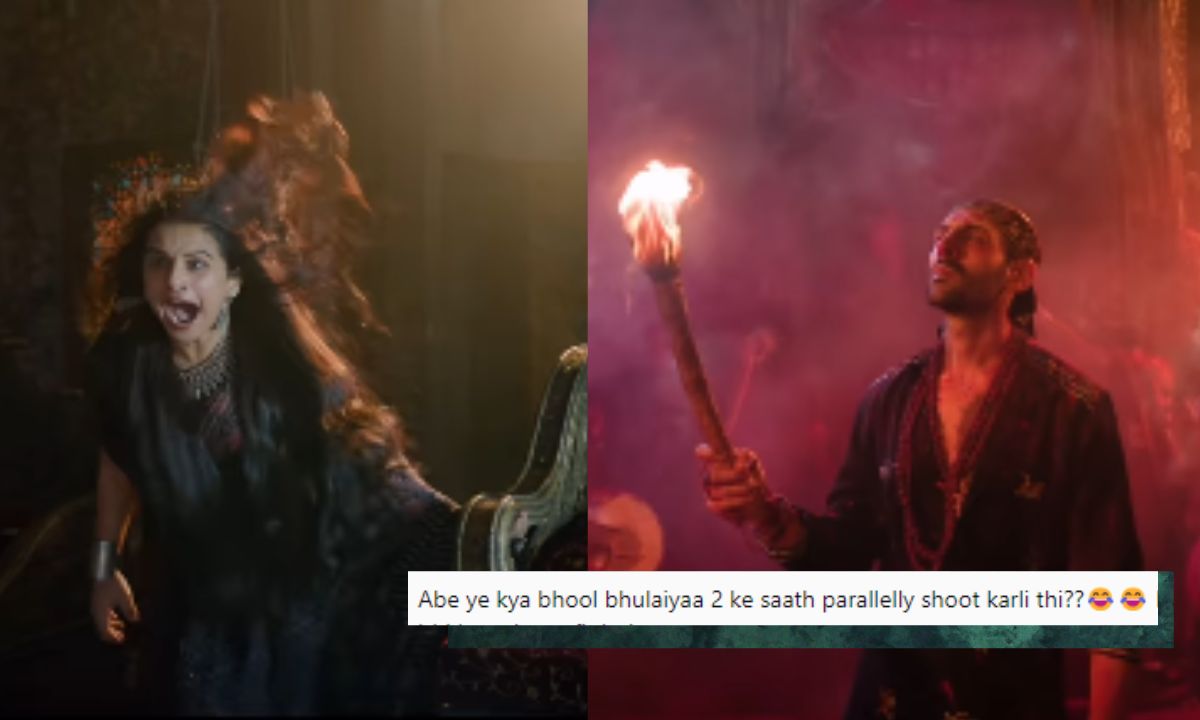 Bhool Bhulaiyaa 3 Teaser: Vidya Balan’s Face Off With Kartik Aaryan Has Us Seated, But Internet Isn’t Scared Of Manjulika! Bhool Bhulaiyaa 3 Teaser: Vidya Balan’s Face Off With Kartik Aaryan Has Us Seated, But Internet Isn’t Scared Of Manjulika!