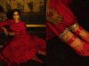Sonam Kapoor Reimagines The Beauty Of Alta Teamed With A Crushed Lehenga At The Ambani Ganpati Celebrations!