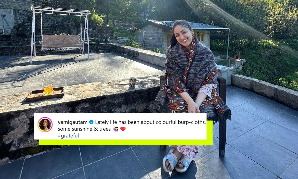 Yami Gautam Shares Update On New Mom Life, Says It’s All About ‘Colourful Burp-Clothes, Sunshine And Trees’ Now