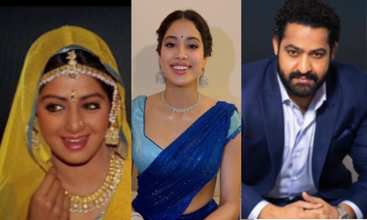 Devara Star Janhvi Kapoor Impresses Fans With Message In Telugu For Jr NTR, Promises To Make Them Proud Like Mom Sridevi Devara Star Janhvi Kapoor Impresses Fans With Message In Telugu For Jr NTR, Promises To Make Them Proud Like Mom Sridevi