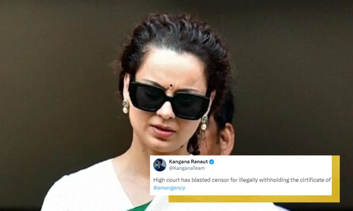 Kangana Ranaut Reacts To Bombay HC Questioning Censor Board For ‘Illegally’ Withholding Certificate Of Emergency! Kangana Ranaut Reacts To Bombay HC Questioning Censor Board For ‘Illegally’ Withholding Certificate Of Emergency!