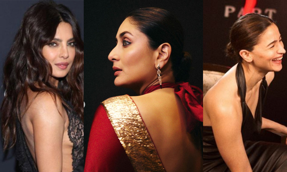 Alia Bhatt, Kareena Kapoor And More Celeb Inspired Ways To Slay Halter Neck In Gowns, Blouses And Silk Dresses!