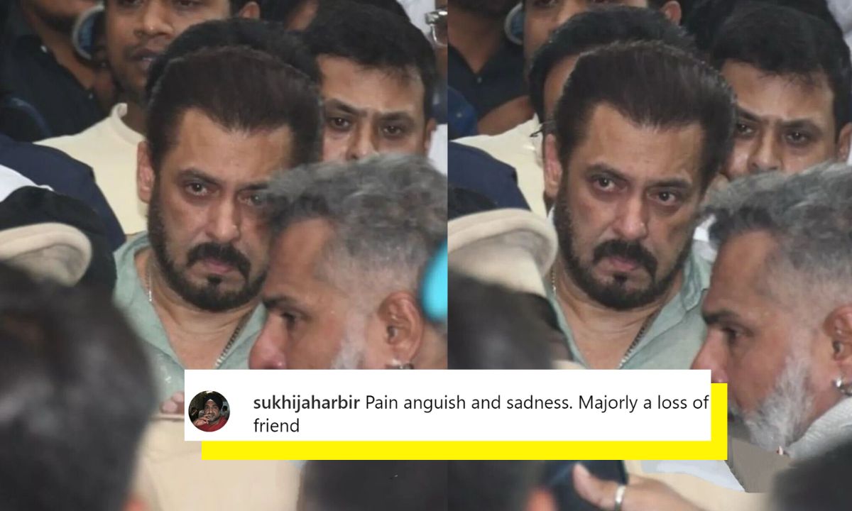 Baba Siddique Death: Salman Khan Attends Last Rites With Teary Eyes, Fans Feel Heartbroken For Him Baba Siddique Death: Salman Khan Attends Last Rites With Teary Eyes, Fans Feel Heartbroken For Him
