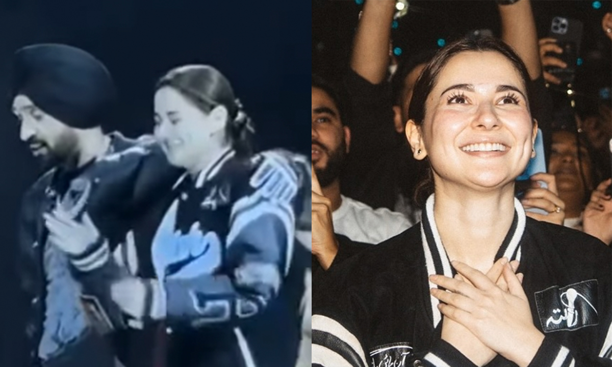 Diljit Dosanjh Invites Pakistani Star Hania Aamir On Stage During London Concert, Gives Special Surprise With Badshah’s Performance Diljit Dosanjh Invites Pakistani Star Hania Aamir On Stage During London Concert, Gives Special Surprise With Badshah’s Performance