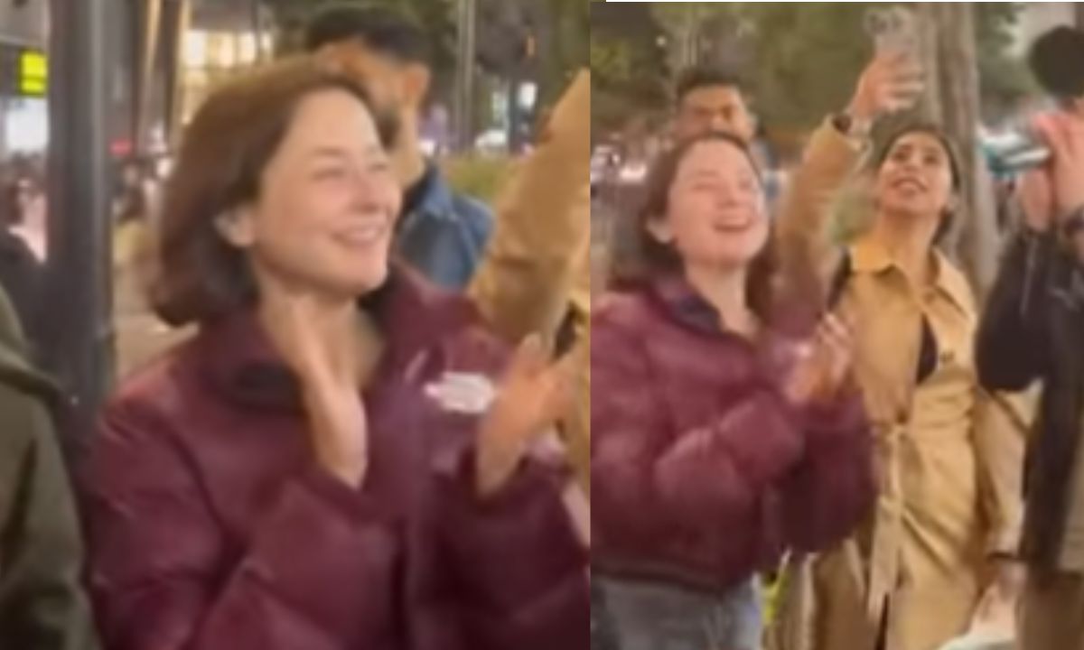 Pakistani Actor Hania Aamir Sings Atif Aslam’s Song Pehli Nazar Mein On The Streets Of London. Can We Also Join? Pakistani Actor Hania Aamir Sings Atif Aslam’s Song Pehli Nazar Mein On The Streets Of London. Can We Also Join?