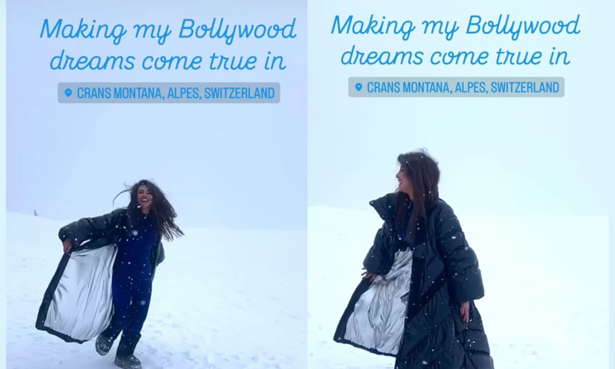 Priyanka Chopra Lives Bollywood Dreams In Swiss Alps, Recreates THIS Iconic Sridevi Moment!