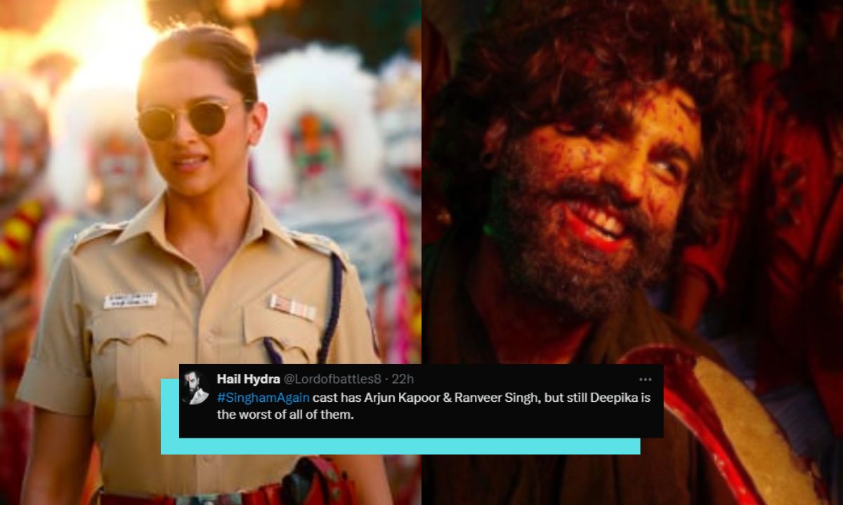 Twitter Calls Deepika Padukone’s Acting Cringe In Singham Again Trailer, Says Arjun Kapoor Looks Better!
