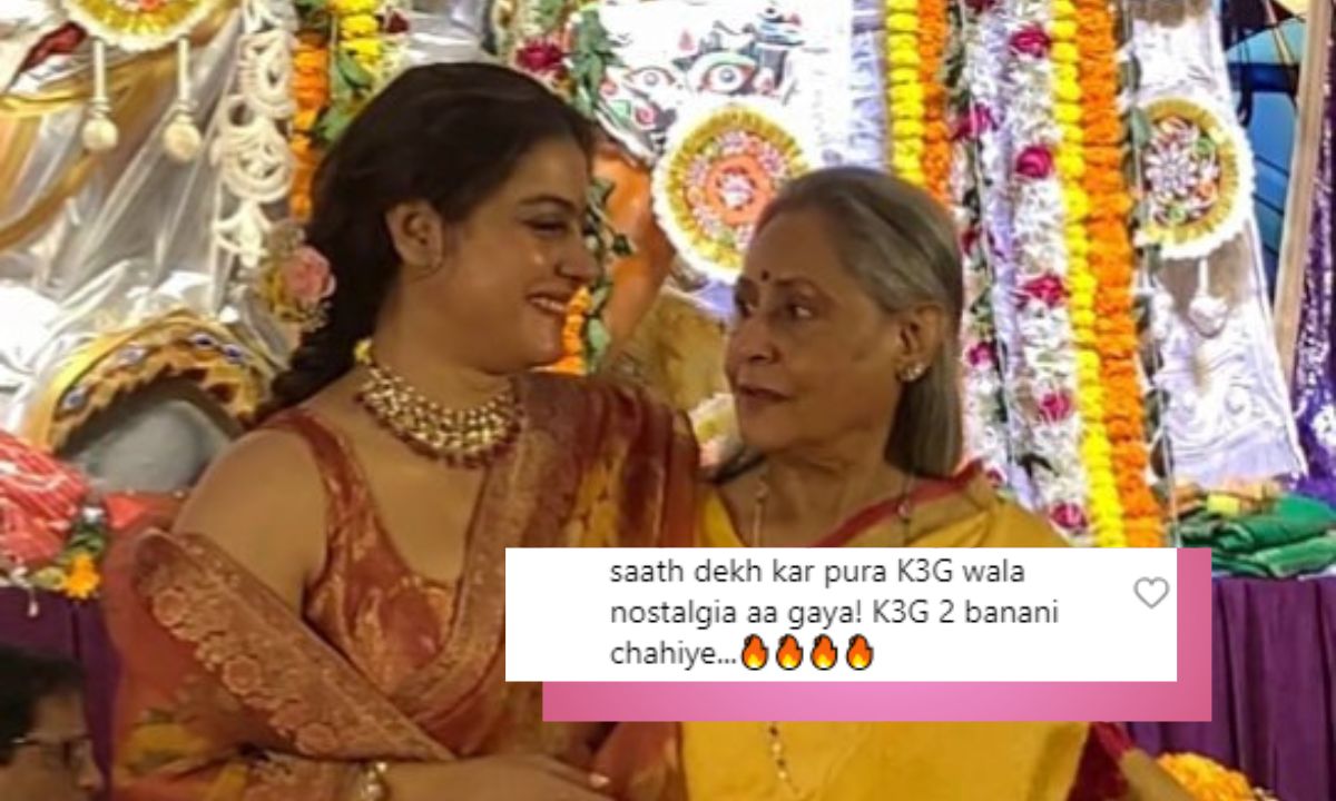 kajol-jaya-bachchan-spotted-durga-puja-fans-demand-k3g-sequel