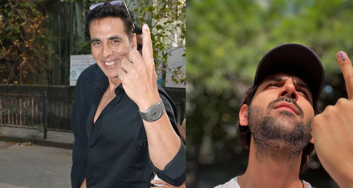Maharashtra Elections 2024: Akshay Kumar, Kartik Aaryan, Rupali Ganguly, And More Celebs Cast Vote