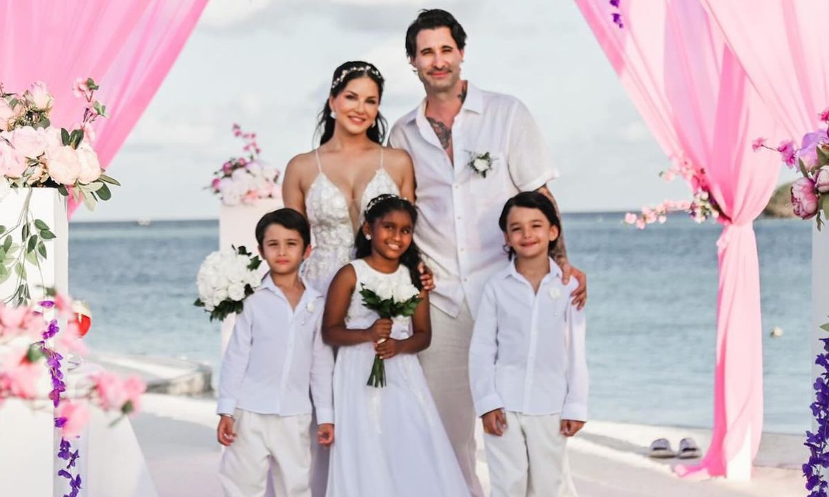 Sunny Leone, Daniel Weber Renew Wedding Vows In A Dreamy Ceremony In Maldives. We’re Drooling Over The Pics!