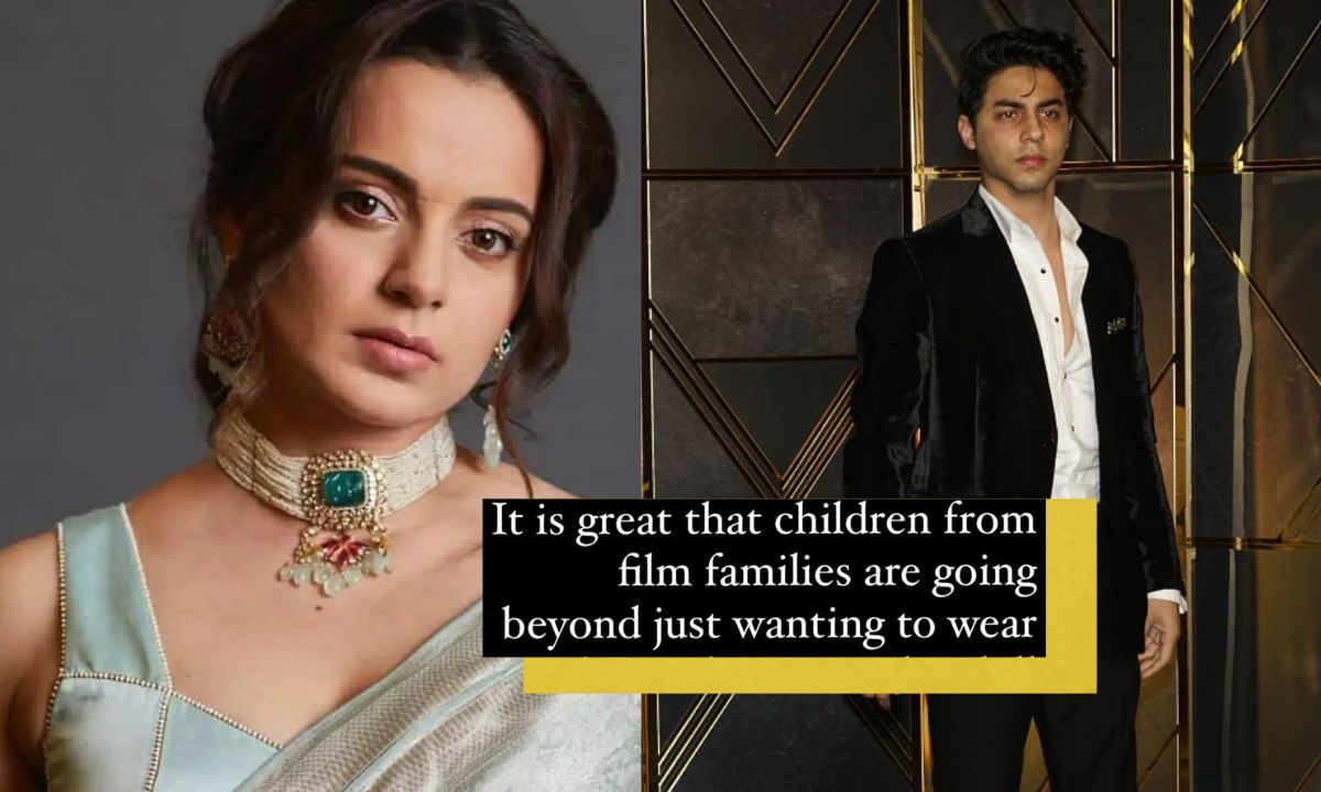 Why Is Kangana Ranaut All Praises For Shah Rukh Khan’s Son Aryan Khan’s Bollywood Debut With Netflix? Deets Inside! Why Is Kangana Ranaut All Praises For Shah Rukh Khan’s Son Aryan Khan’s Bollywood Debut With Netflix? Deets Inside!
