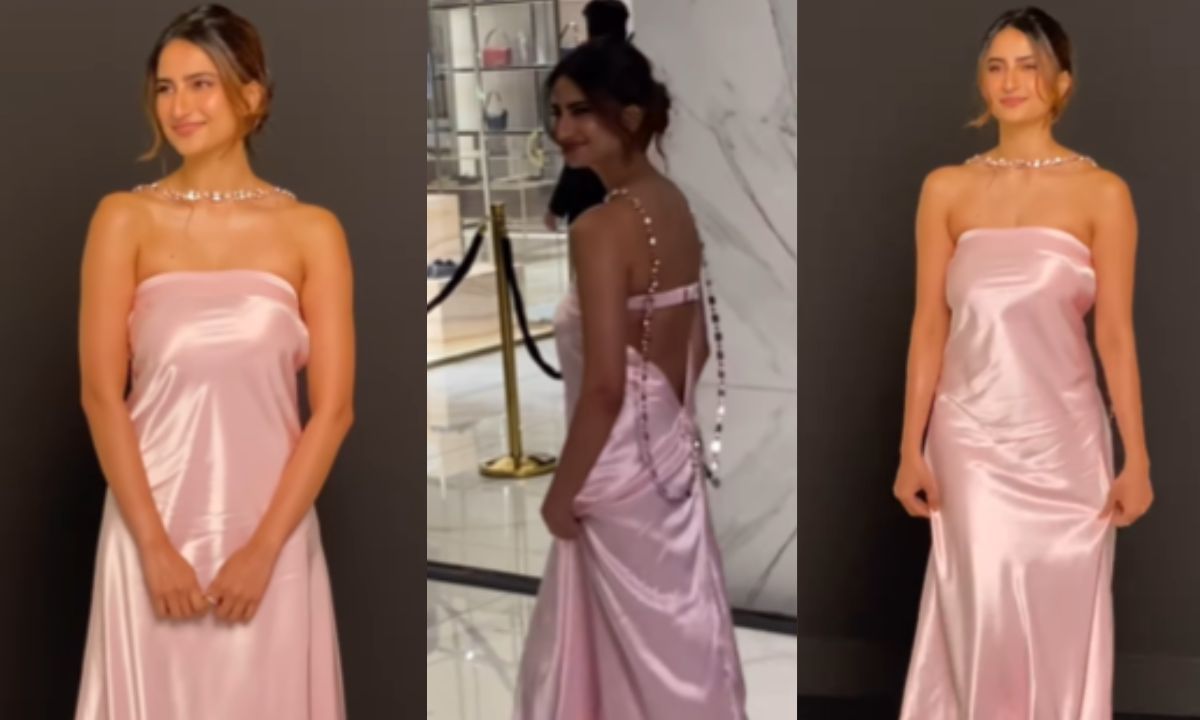 Palak Tiwari’s New Pink Red Carpet Gown Is Like Random Fabric Tied Together. So Disappointing! Palak Tiwari’s New Pink Red Carpet Gown Is Like Random Fabric Tied Together. So Disappointing!