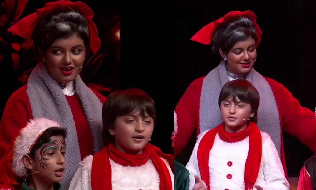 Fans Call Aaradhya Bachchan, Abram Khan Mini SRK, Aish After Their Annual Day Performance