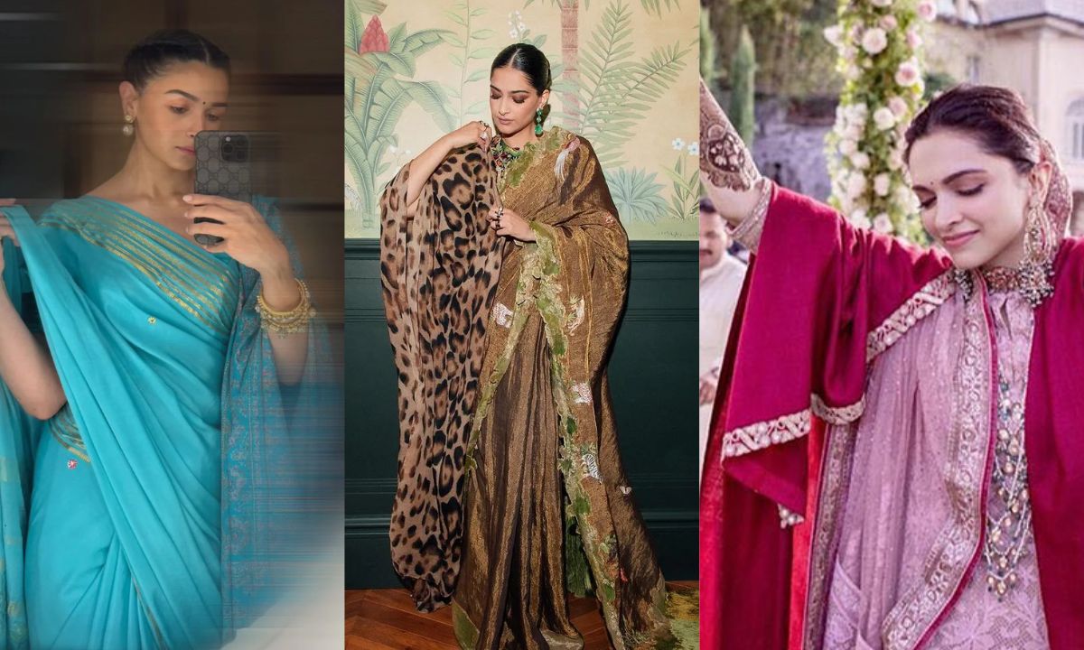 Here’s How Alia Bhatt, Deepika Padukone, And More Celebs Style Shawls On Their Ethic Outfits!