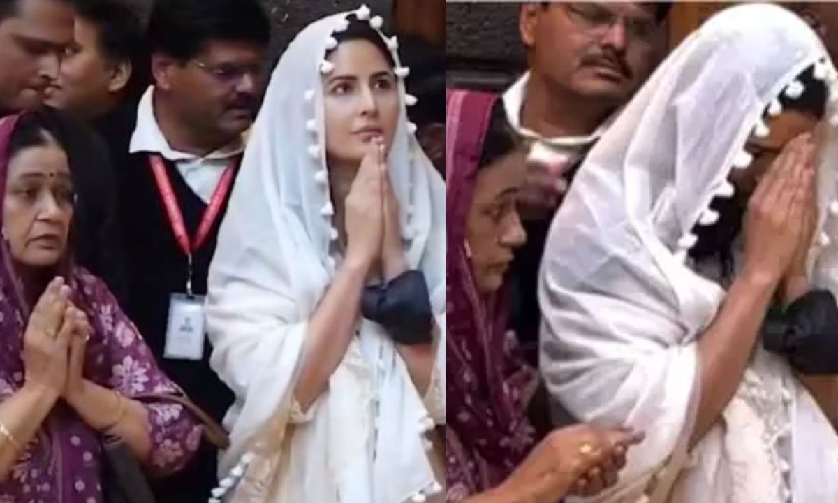 Katrina Kaif Seeks Blessings At Shirdi Sai Baba Temple With Sasu Maa. We Love Her Bahu Era Too!