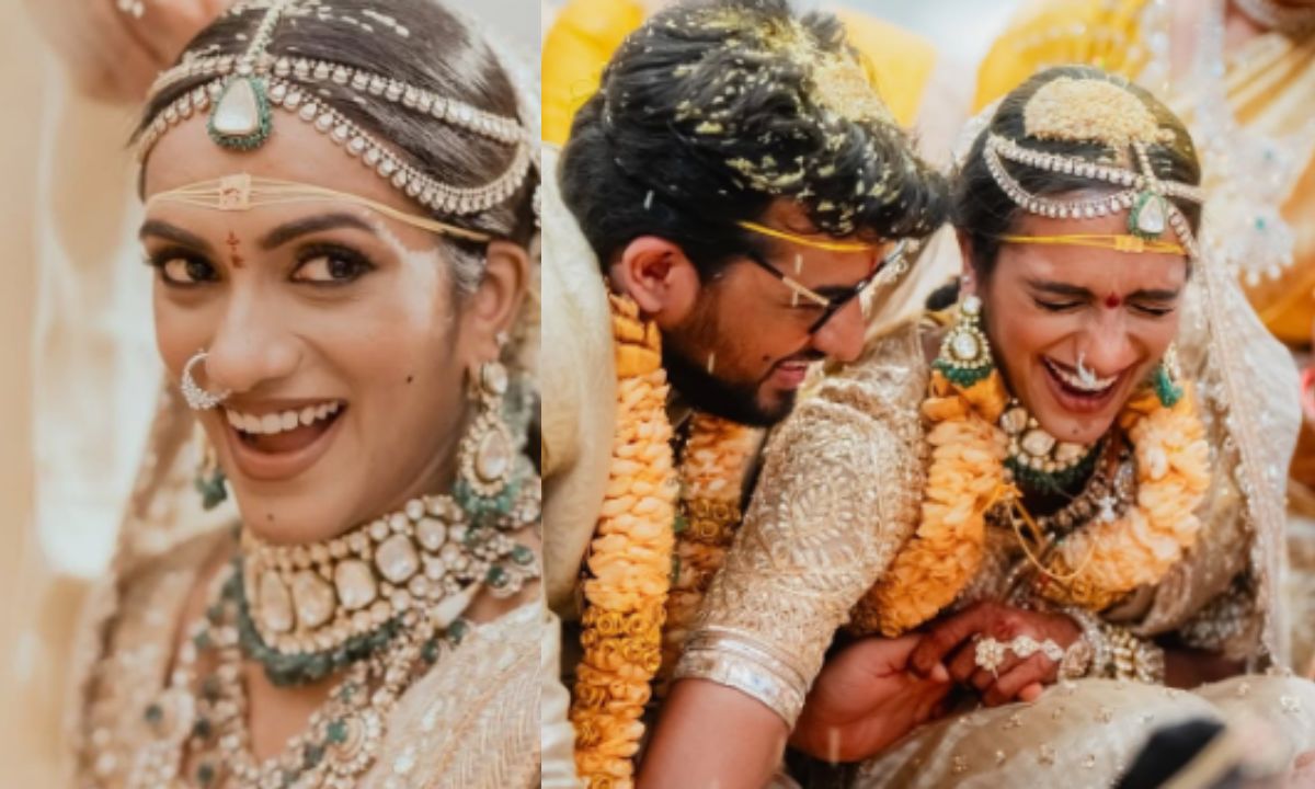 pv-sindhu-bridal-look-manish-malhotra-saree-dress-jewellery-udaipur-wedding-venkatta-datta-sai