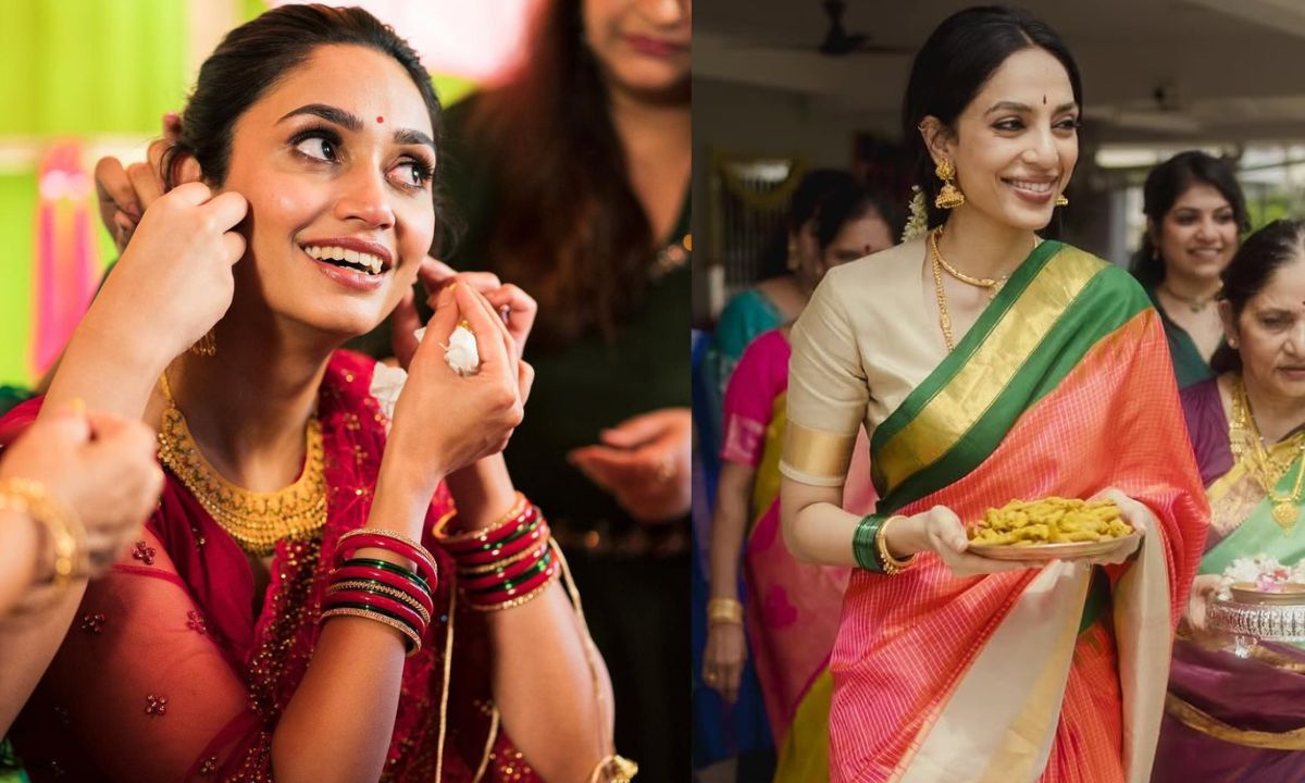 sobhita-dhulipala-sister-dr-samanta-spotted-in-Pelli-Kuthuru-ceremony-all-you-need-to-know