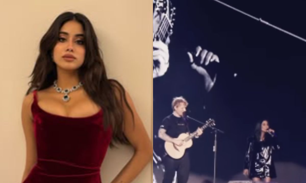 Janhvi Kapoor Is Thrilled To Watch Ed Sheeran, Shilpa Rao Collab On Her Film Devara Song Chuttamalle! Janhvi Kapoor Is Thrilled To Watch Ed Sheeran, Shilpa Rao Collab On Her Film Devara Song Chuttamalle!