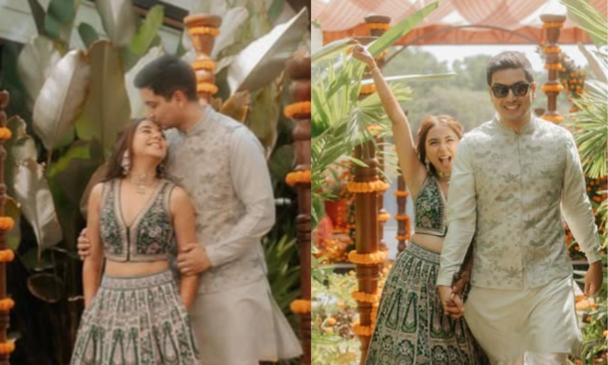 Prajakta Koli, Vrishank Khanal’s New Pics From Pre-Wedding Festivities Have Our Hearts. Look At The Bride’s Mehendi! Prajakta Koli, Vrishank Khanal’s New Pics From Pre-Wedding Festivities Have Our Hearts. Look At The Bride’s Mehendi!