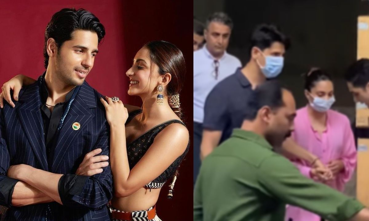 Sidharth Malhotra Helps Mom-To-Be Kiara Advani Walk As They Go House Hunting In Mumbai. So Cute!