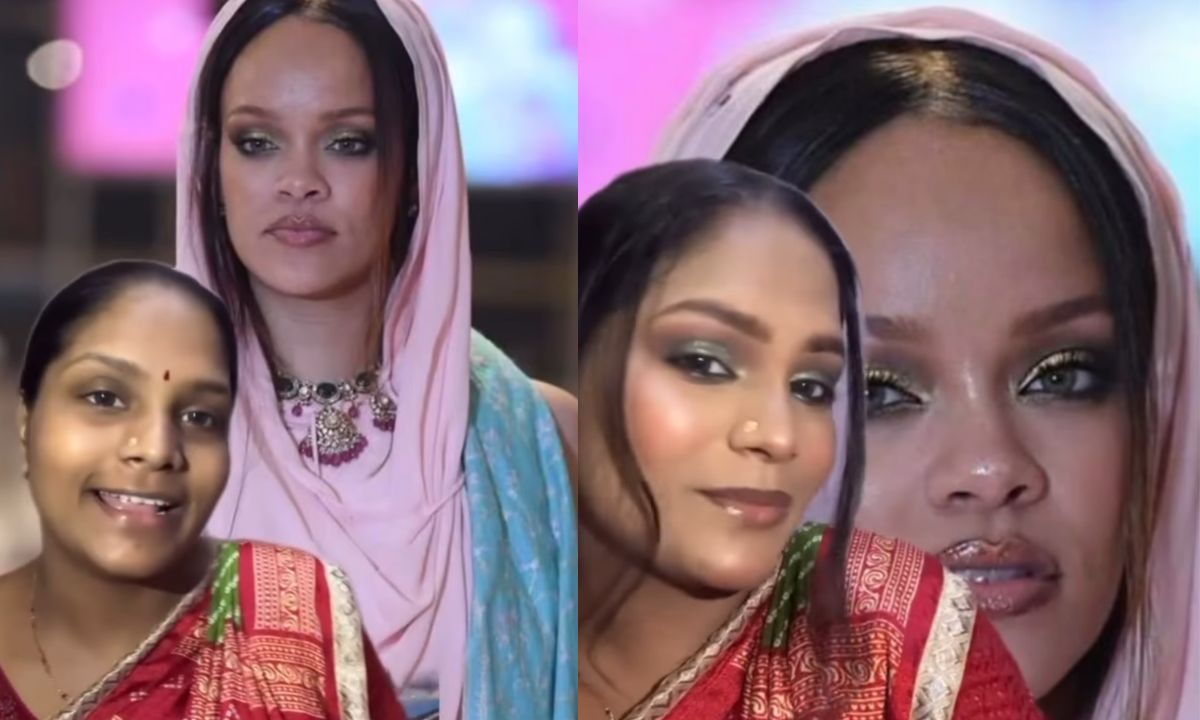 Kolhapur Artist’s Rihanna-Inspired Makeup Look Takes Over Instagram