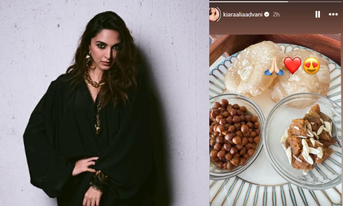 kiara-advani-celebrates-ashtami-eighth-day-navaratri-traditional-food-picture-puri-halwa-instagram