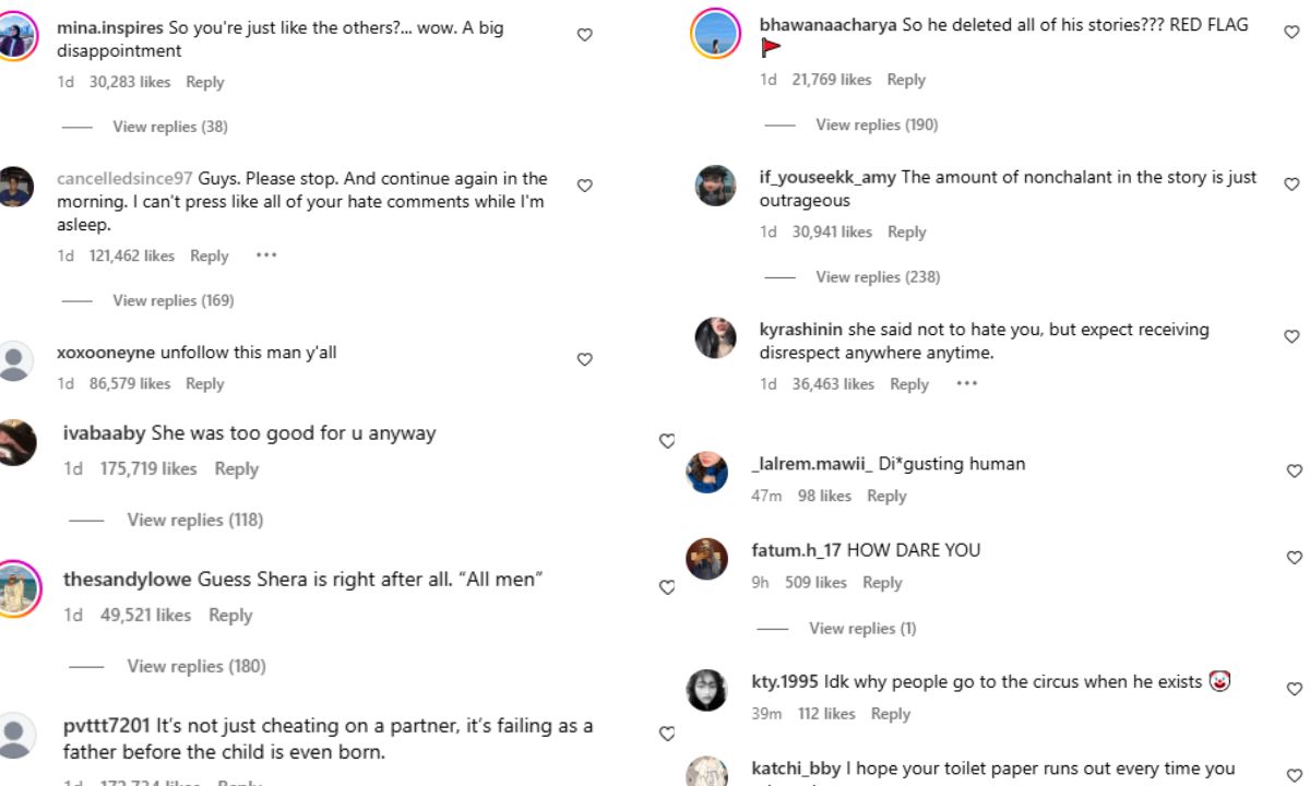 youtuber-landon-nickerson-gets-hate-on-internet-for-cheating-four-months-pregnant-wife-the-wizard-liz-women-comment